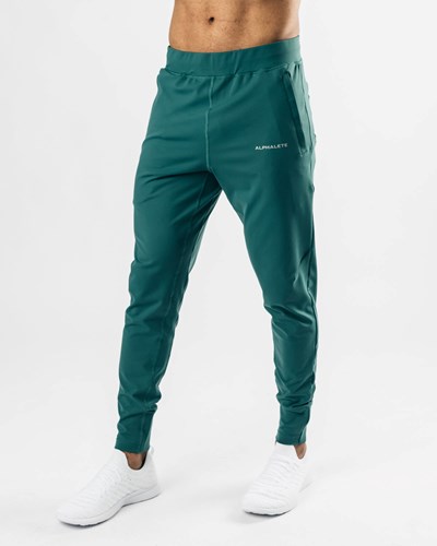 Alphalete 4-Way Stretch Jogger Niebieskie | 64190-ZUMY