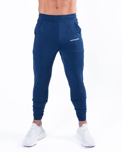 Alphalete 4-Way Stretch Jogger Niebieskie | 80257-GYNL