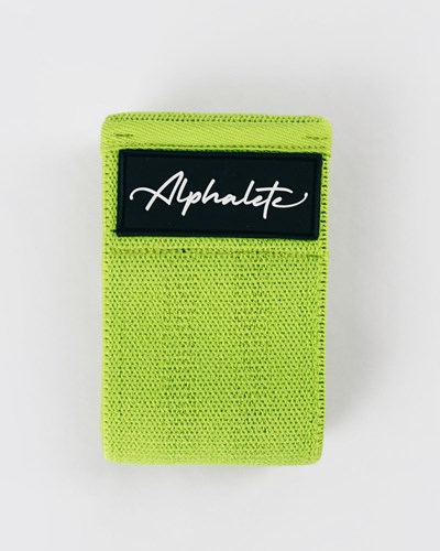 Alphalete Alphalete Glute Band Zielone | 97534-EHUQ