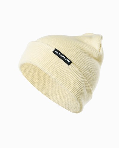 Alphalete Bawełniane Knit Beanie Resin | 30156-GDZH