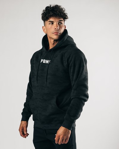 Alphalete Fitted Performance Hoodie Darkest Hour | 50426-VQKN