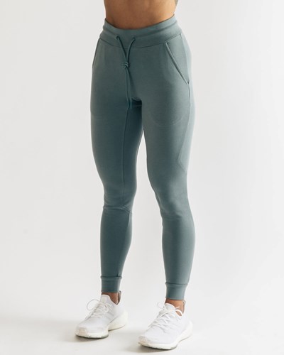 Alphalete Fitted Single-Brushed 29" Jogger Niebieskie | 09632-TPXD