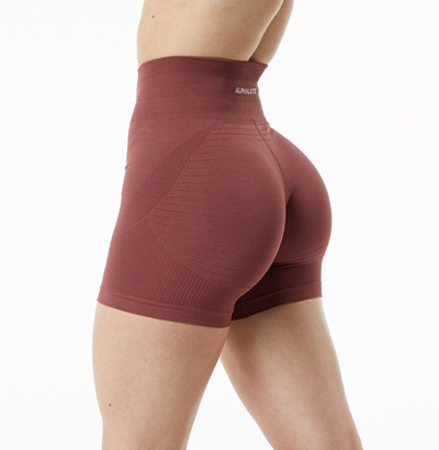 Alphalete High Performance Seamless Krótkie Gingerbread | 13729-PLHM