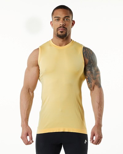 Alphalete High Performance Seamless Tank Faded Honey | 04153-XJGL