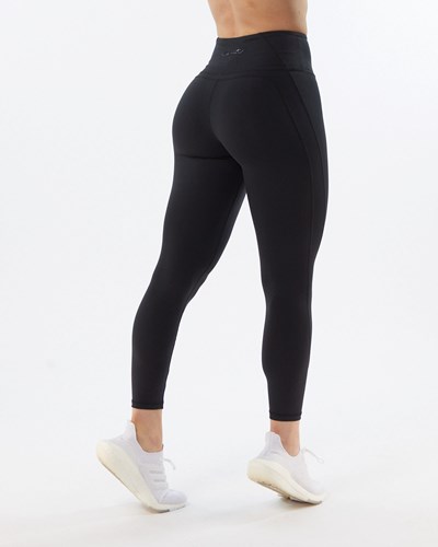 Alphalete High-Waisted Medium Compression 25" legging Blackout | 51849-TYVG