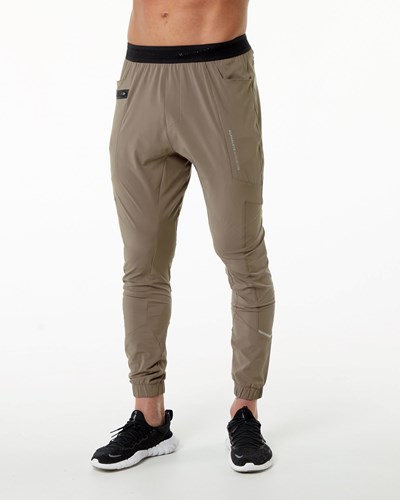 Alphalete Lekkie 4-Way Stretch 29" Treningowe Pant Mocha | 13280-VCDX