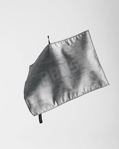 Alphalete Premium PBNS Gym Towel Srebrne Camo | 84152-SYRK