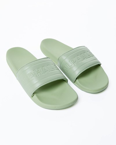 Alphalete Slides Głęboka Zielone | 82943-LROT