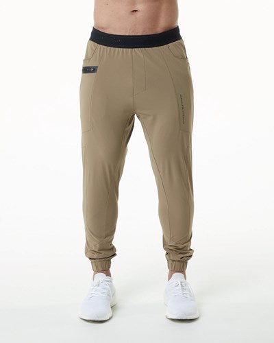 Alphalete Woven 4-Way Stretch 29" Pant Taupe | 24309-QJVN