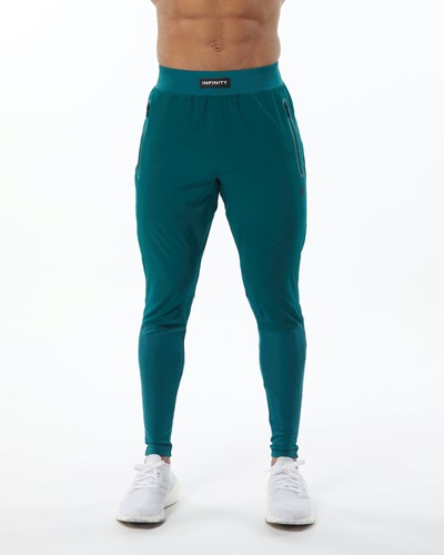 Alphalete Woven 4-Way Stretch 29" Pant Velvet Teal | 14867-DAQR