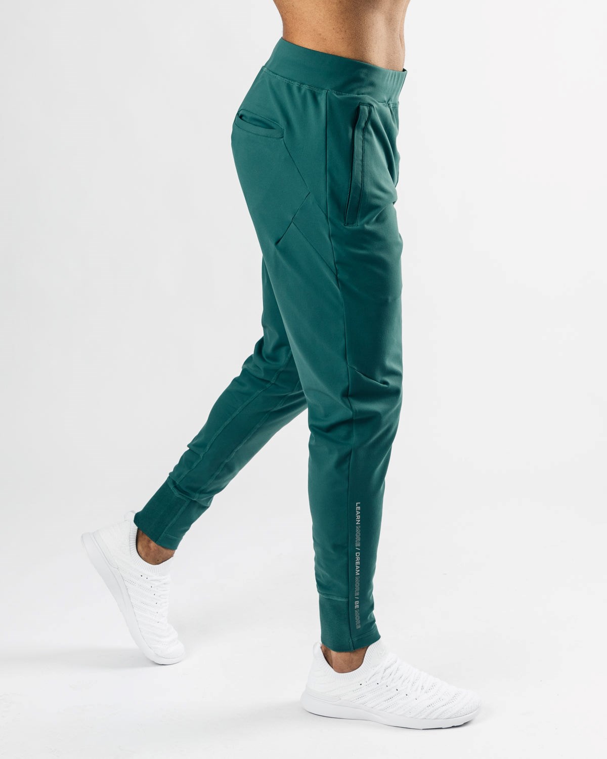 Alphalete 4-Way Stretch Jogger Niebieskie | 64190-ZUMY