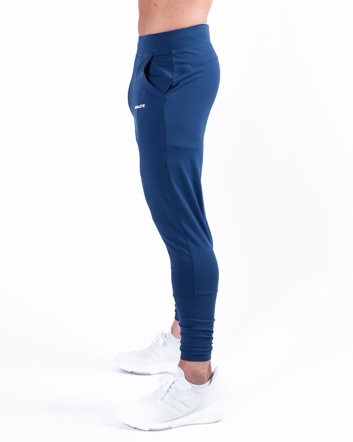 Alphalete 4-Way Stretch Jogger Niebieskie | 80257-GYNL