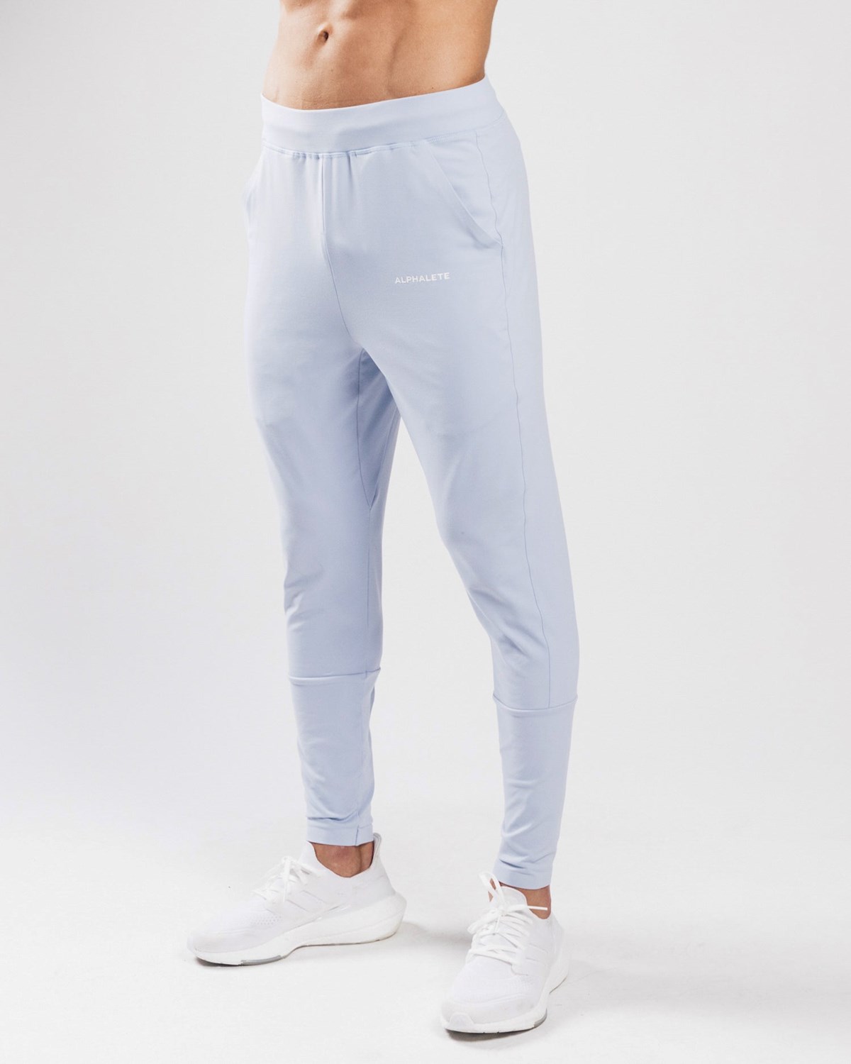 Alphalete 4-Way Stretch Jogger Niebieskie | 81524-BOQU