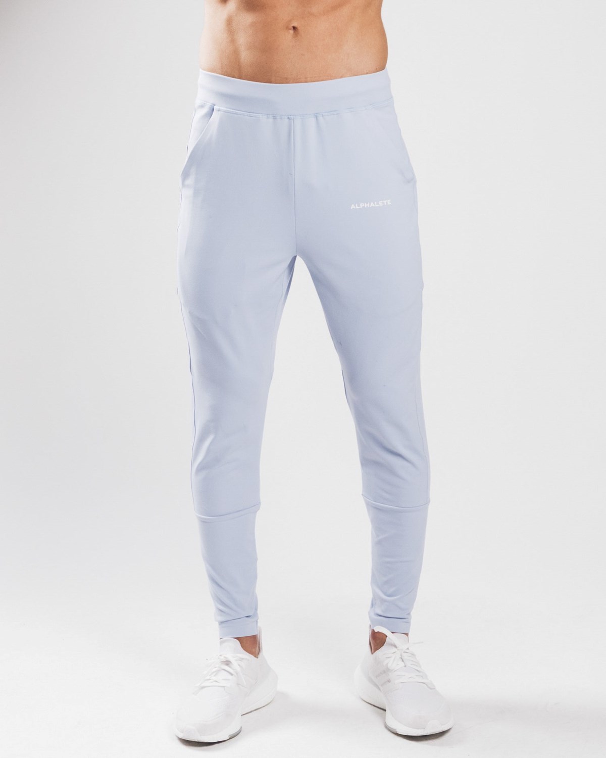 Alphalete 4-Way Stretch Jogger Niebieskie | 81524-BOQU