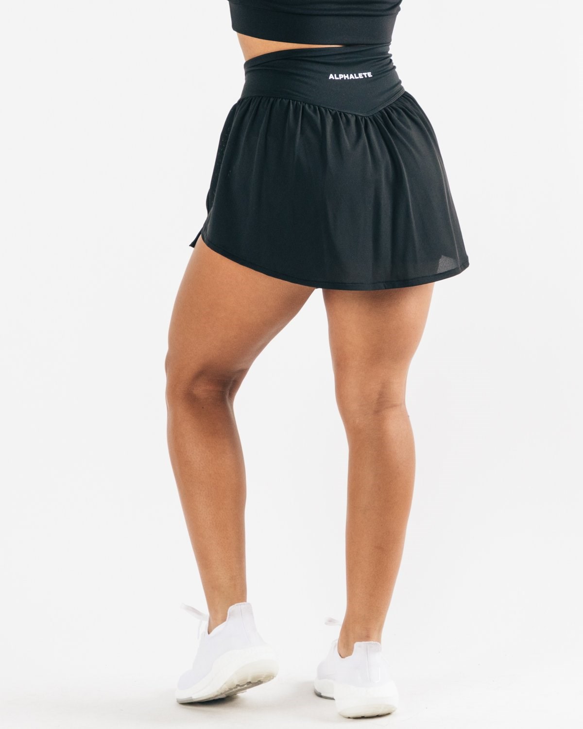 Alphalete 4-Way Stretch Skirt Czarne | 41562-QKHE