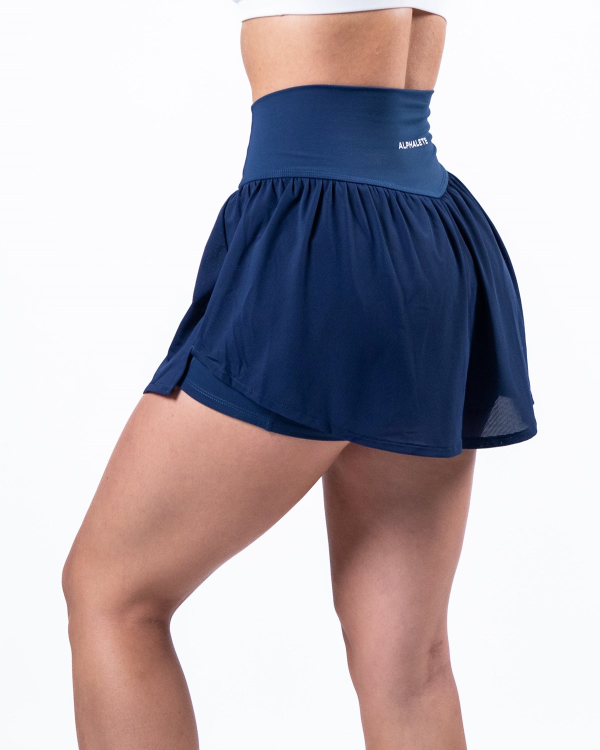 Alphalete 4-Way Stretch Skirt Niebieskie | 45180-FRXS