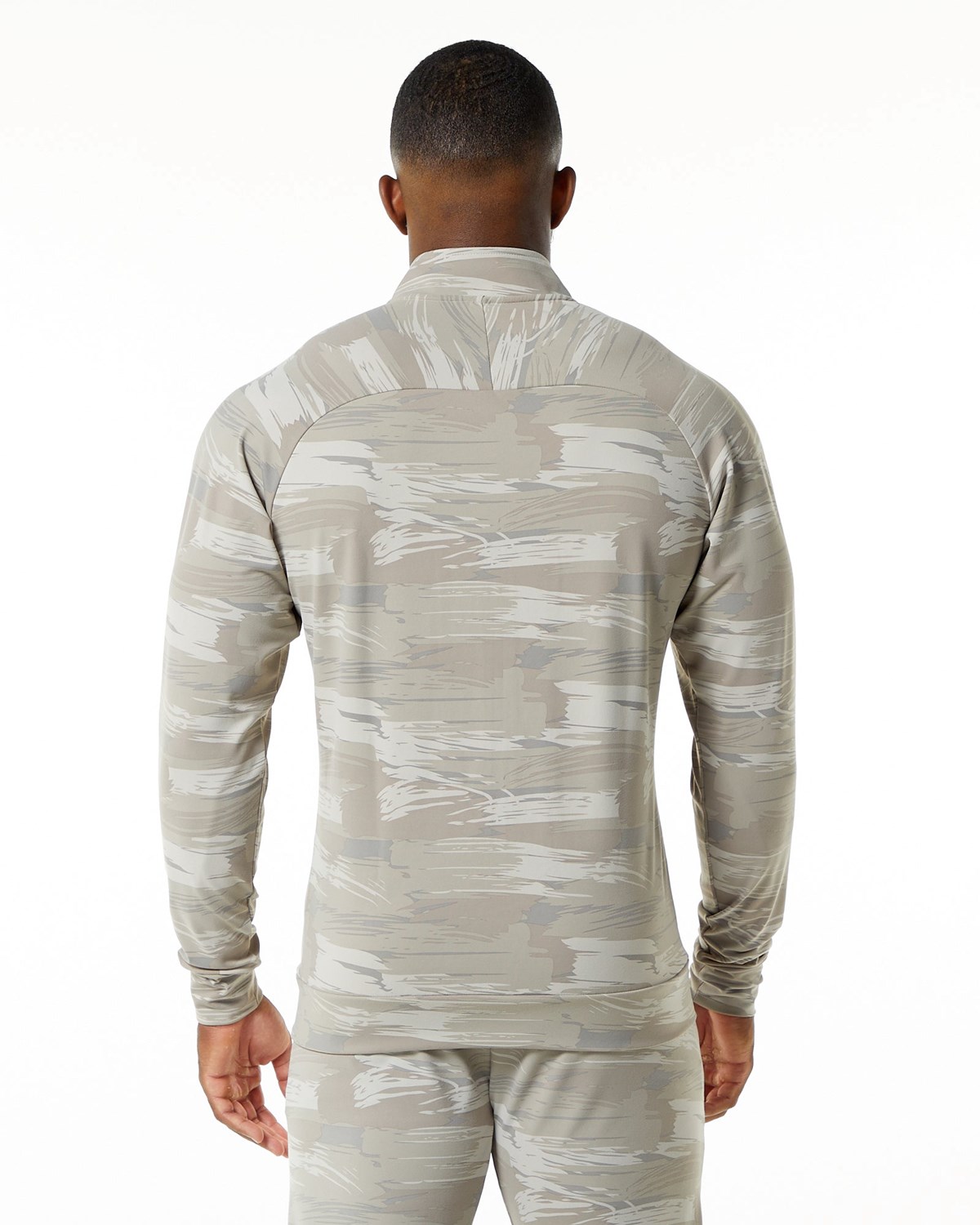 Alphalete 4-Way Stretch Track Jacket Camo | 10329-ILNQ