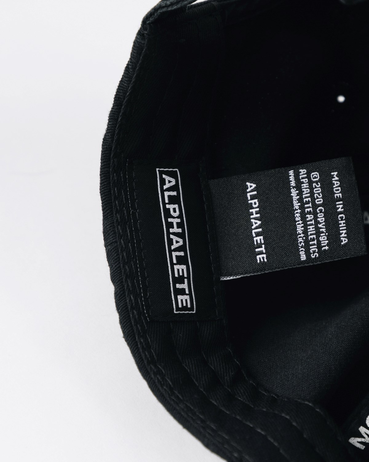 Alphalete Adjustable Cap Blackout | 64075-SBWZ