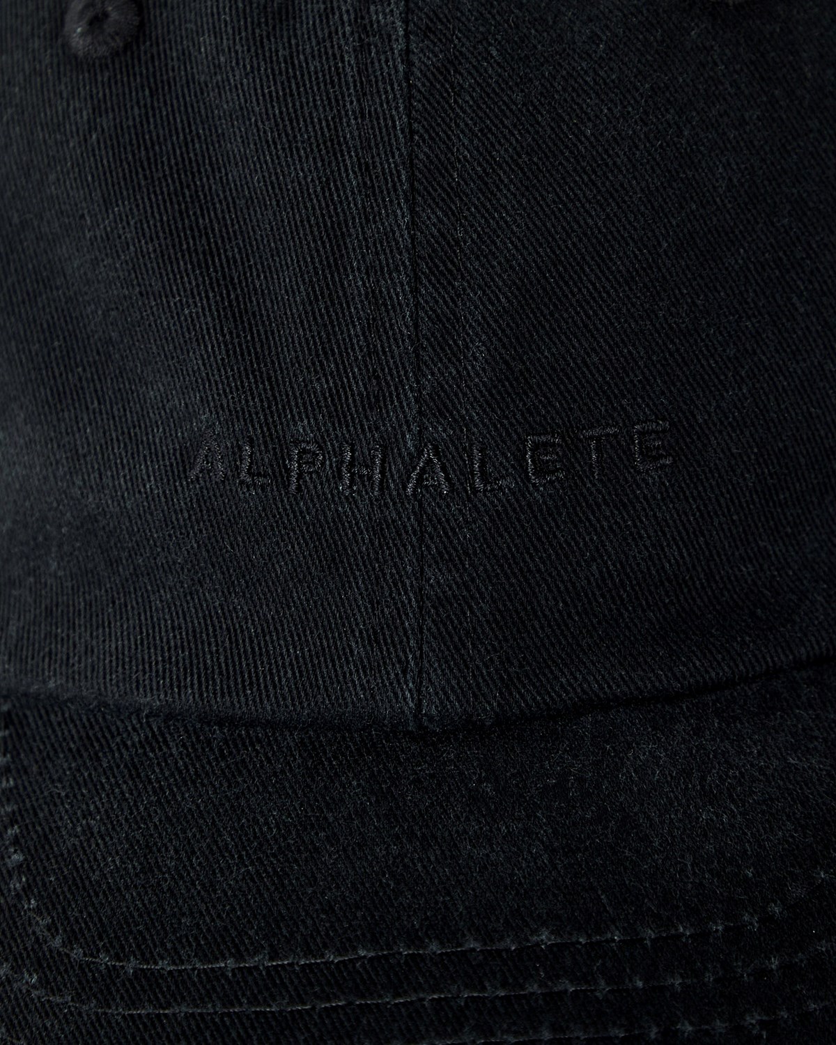 Alphalete Adjustable Cap Czarne | 26317-KRAO