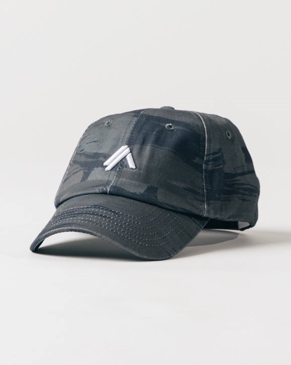 Alphalete Adjustable Cap Szare Camo | 31479-IWUK