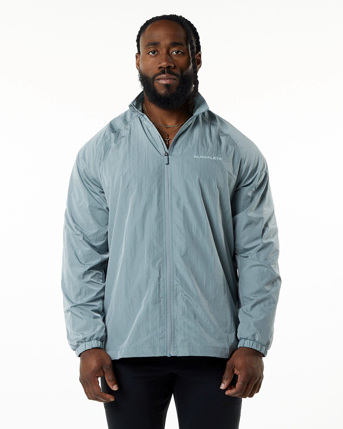 Alphalete All-Purpose Jacket Niebieskie | 52609-FOXA