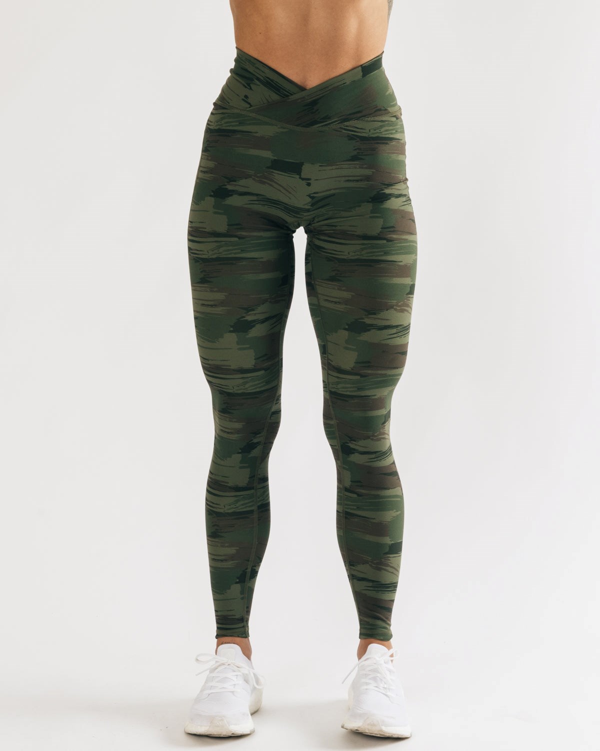 Alphalete All-Purpose Legging Oliwkowe Camo | 40983-ULMR