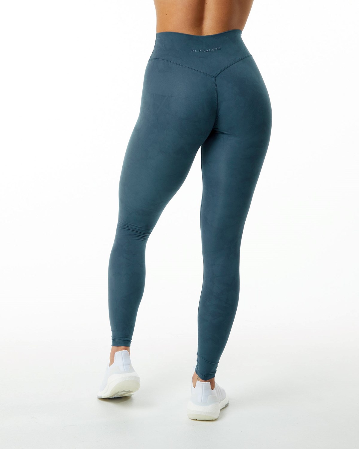 Alphalete All-Purpose Luxury Legging Niebieskie | 21367-OZMG