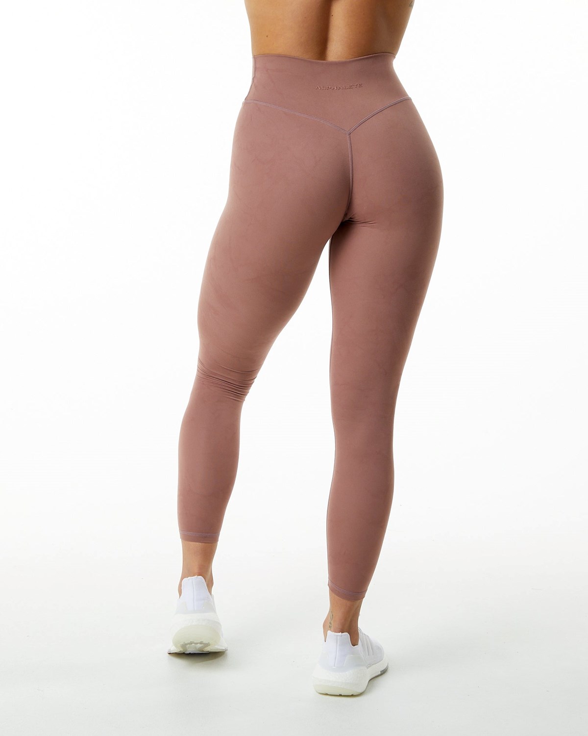 Alphalete All-Purpose Luxury Legging Różowe | 57632-LVAD