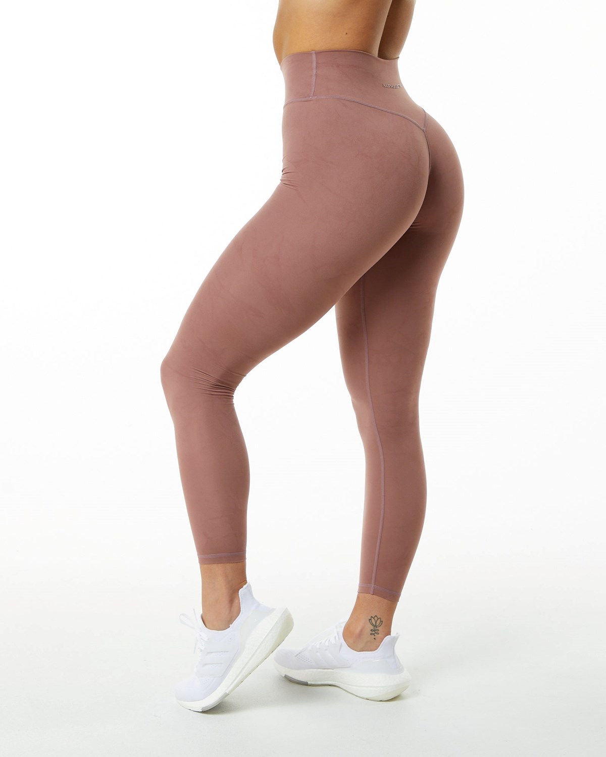 Alphalete All-Purpose Luxury Legging Różowe | 57632-LVAD