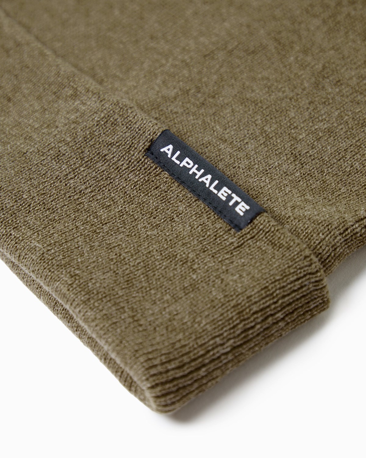 Alphalete Bawełniane Knit Beanie Ciemny | 15492-FCON