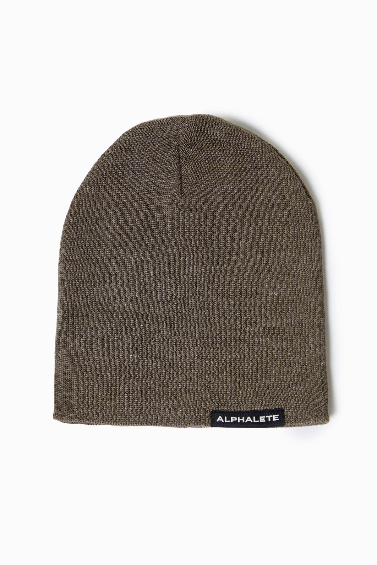 Alphalete Bawełniane Knit Beanie Ciemny Brązowe | 52630-CLXF