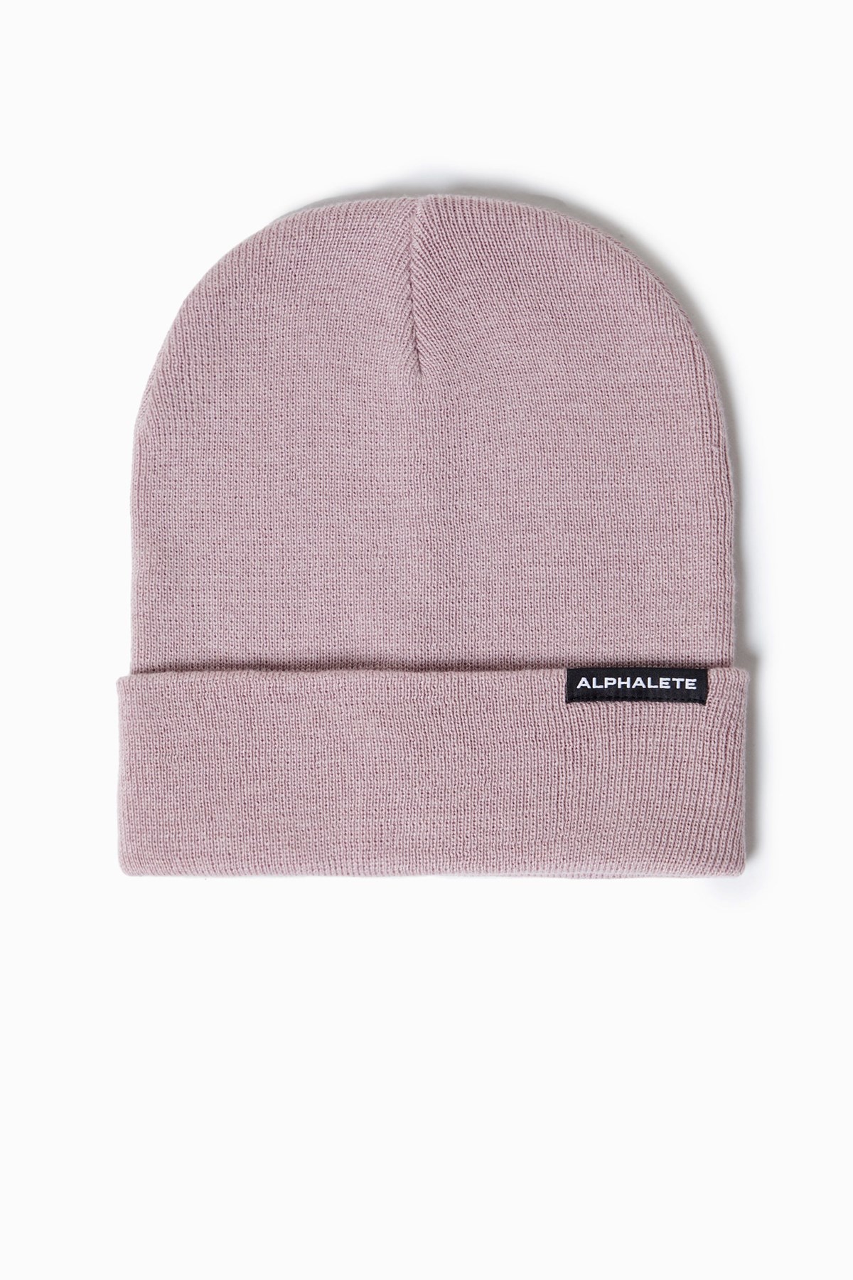 Alphalete Bawełniane Knit Beanie Fioletowe | 53087-ZOKV