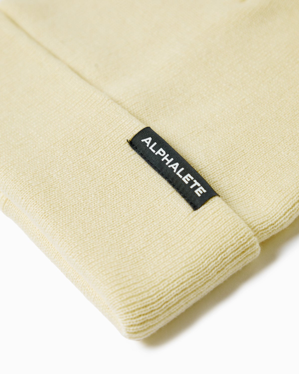 Alphalete Bawełniane Knit Beanie Resin | 30156-GDZH