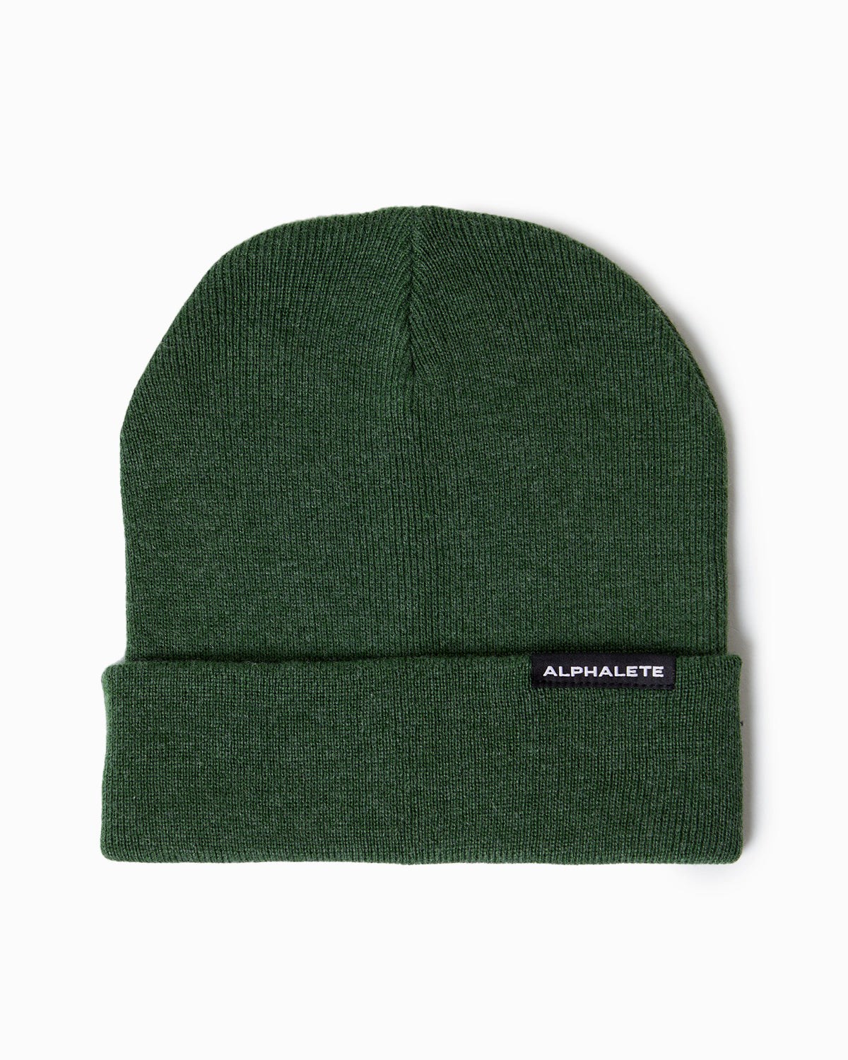 Alphalete Bawełniane Knit Beanie Wild Sage | 13927-EFHL