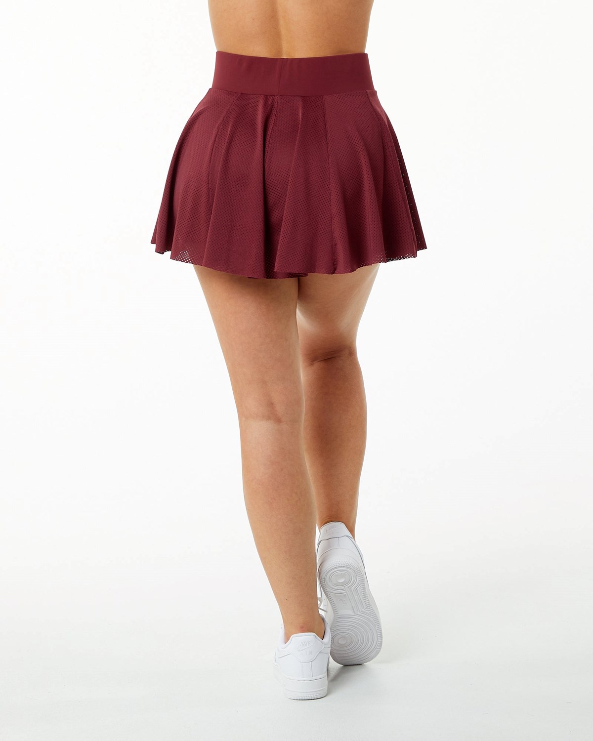 Alphalete Compression Podszewką Mesh Skirt Crimson | 50981-YLPV