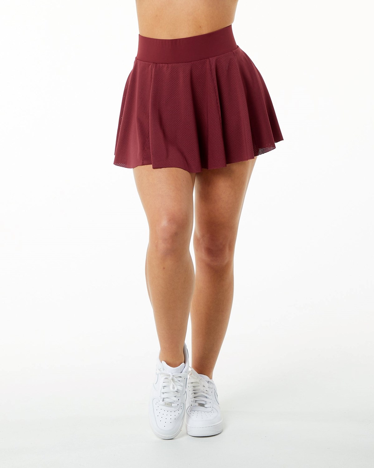 Alphalete Compression Podszewką Mesh Skirt Crimson | 50981-YLPV