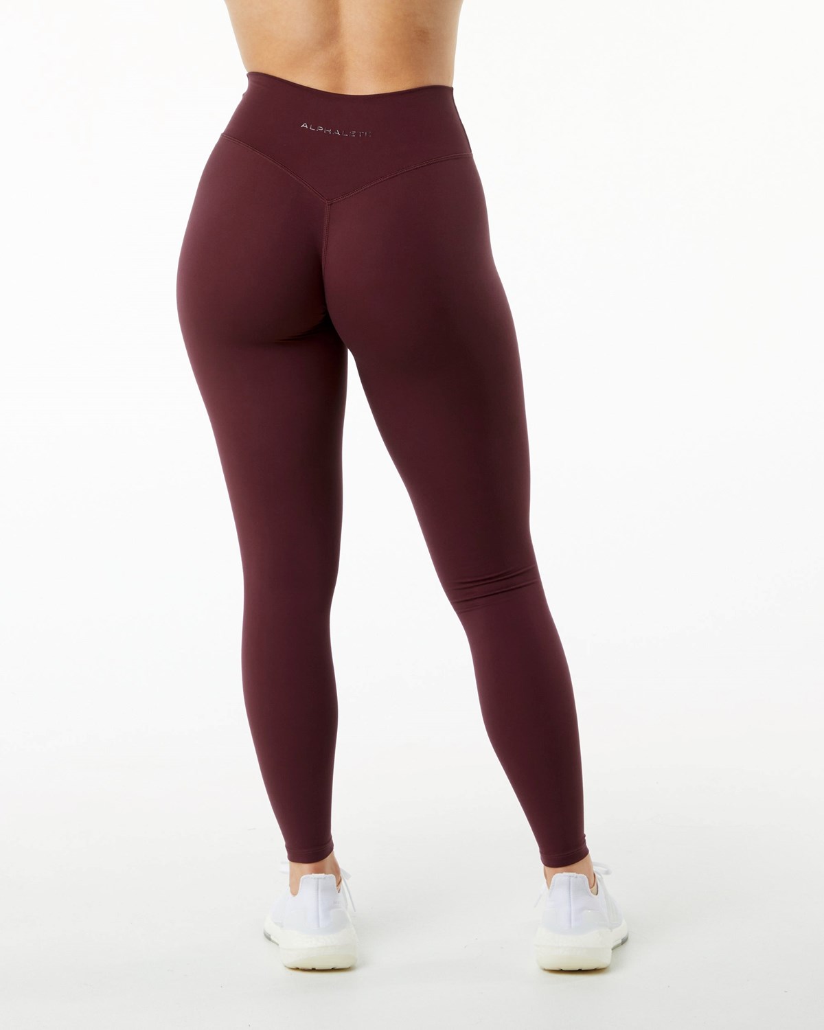 Alphalete Double Brushed All-Purpose Legging Czarne | 52476-KNGQ