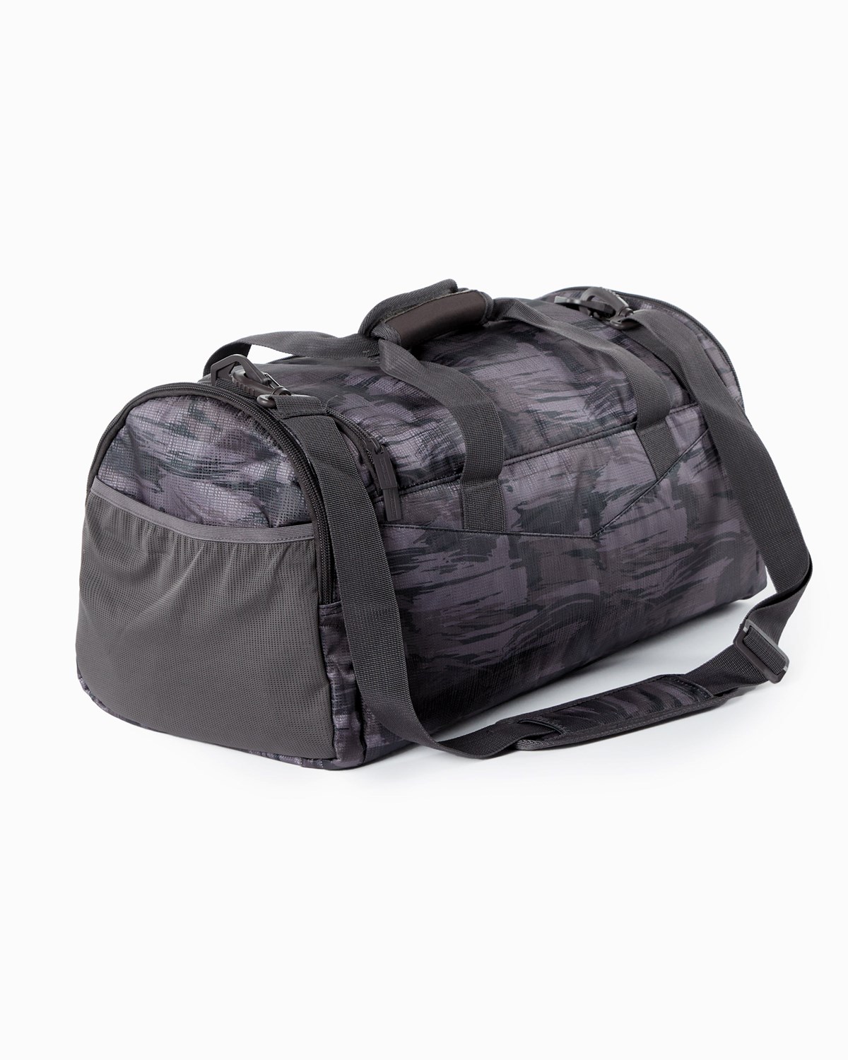 Alphalete Duffel Bag Bordowe Camo | 23075-DFNS