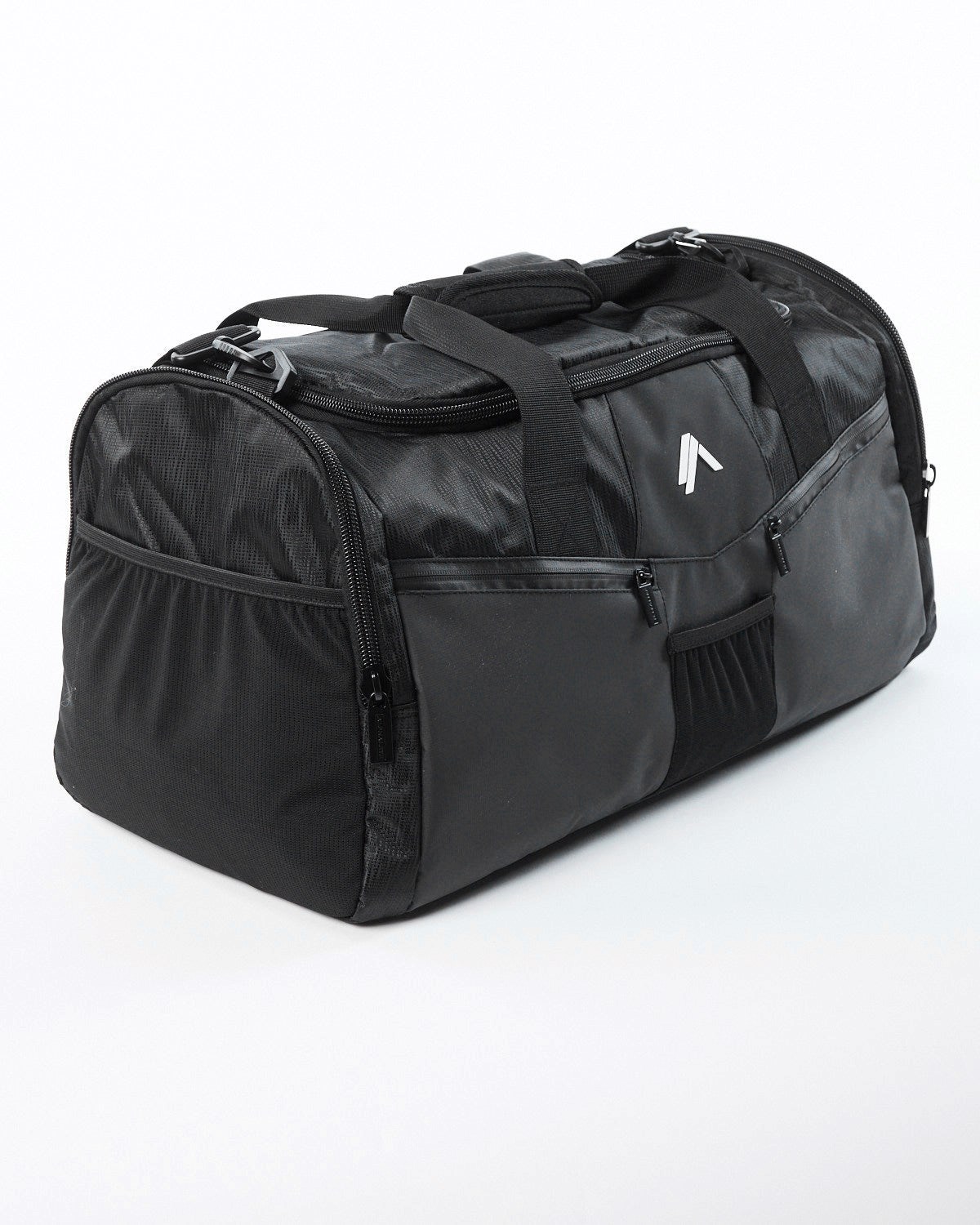 Alphalete Duffel Bag Czarne | 46082-ZXBW