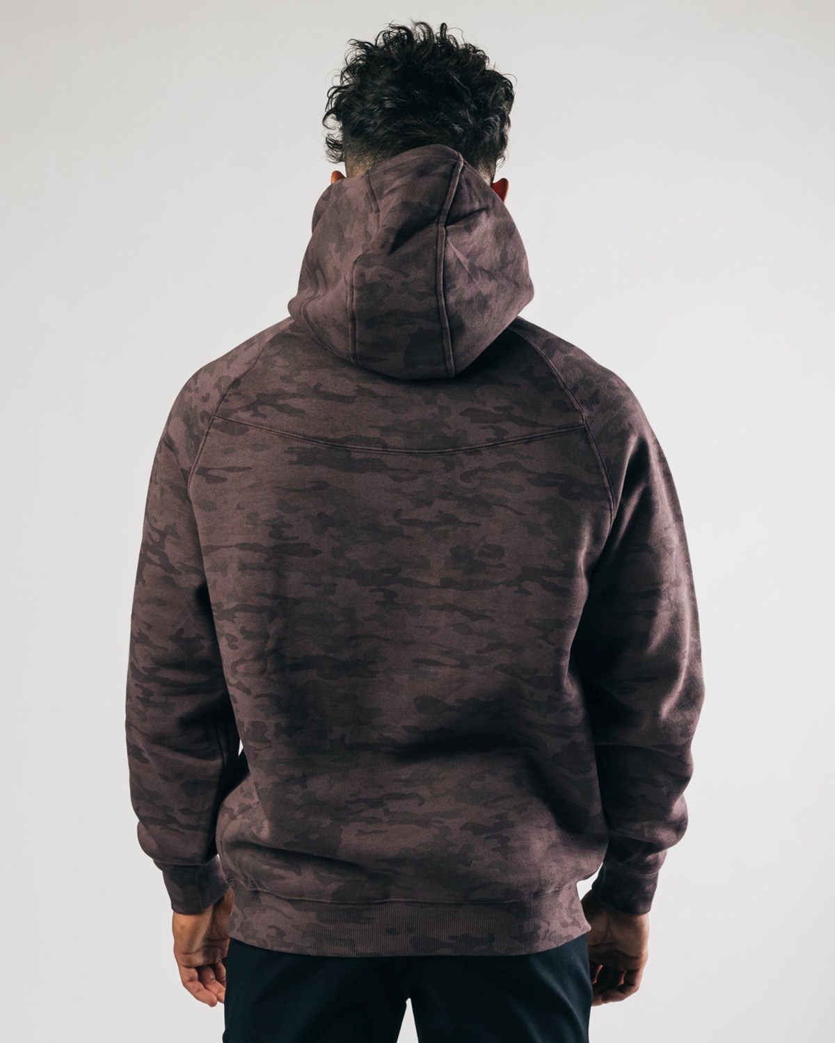 Alphalete Fitted Performance Hoodie Striker | 17853-DFNQ