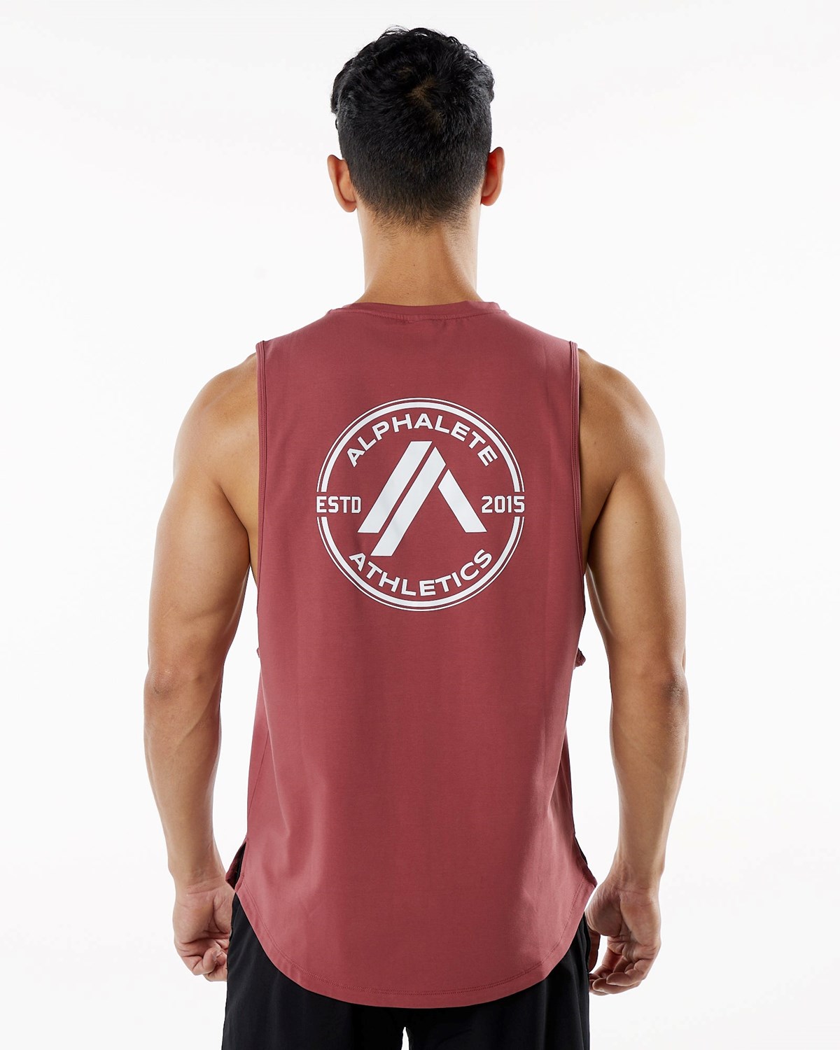 Alphalete Fitted Performance Tank Gingerbread | 03481-BTFJ