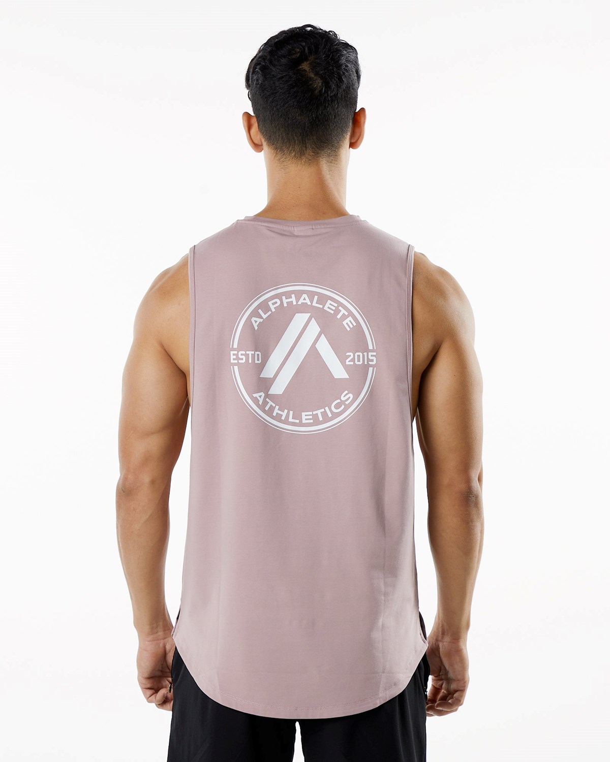 Alphalete Fitted Performance Tank Mauve | 14325-UVFX