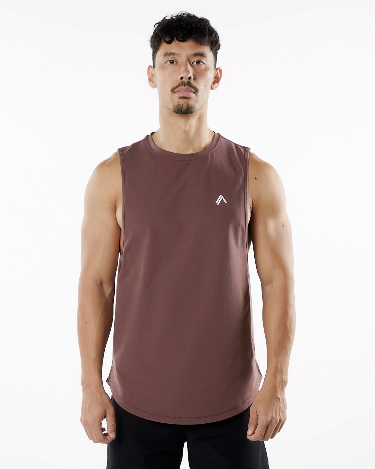 Alphalete Fitted Performance Tank Merlot | 45061-PDWY