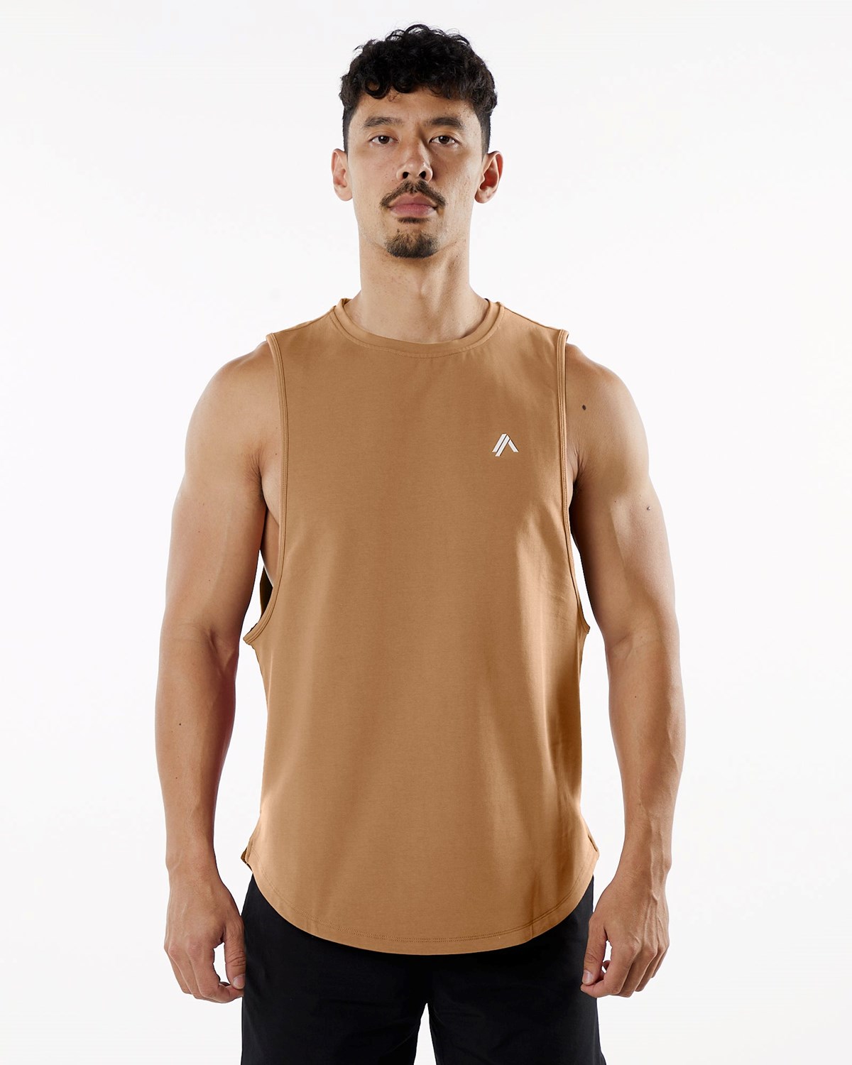 Alphalete Fitted Performance Tank Rust | 79543-DZPX