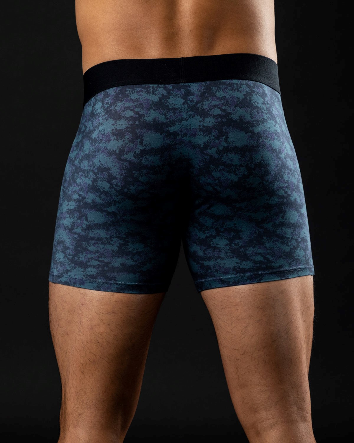 Alphalete Frictionless Modal Bokser Brief Ciemny Camo | 96042-OXKG