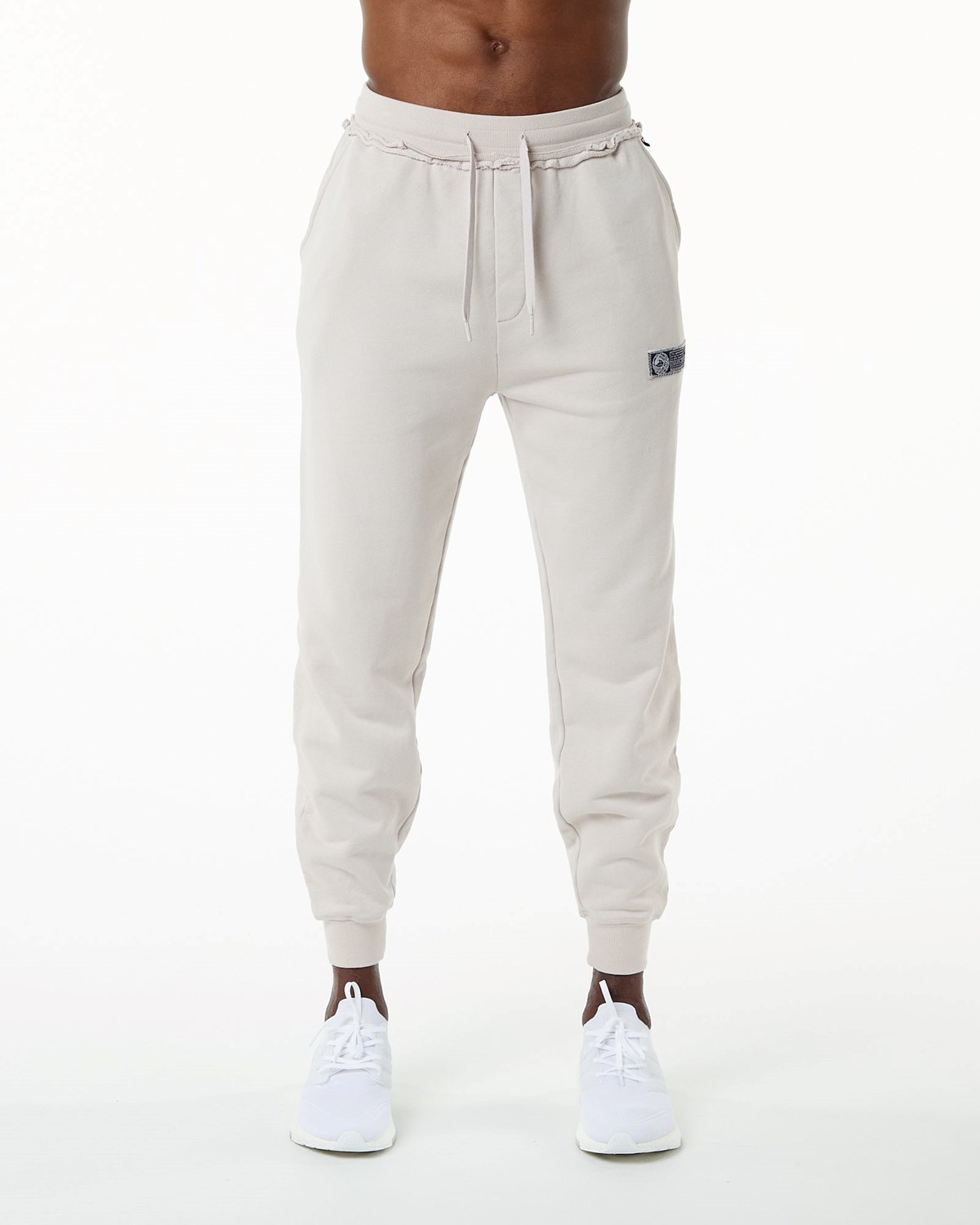 Alphalete Heavyweight Washed Terry Jogger Moonstone | 10639-RDYV