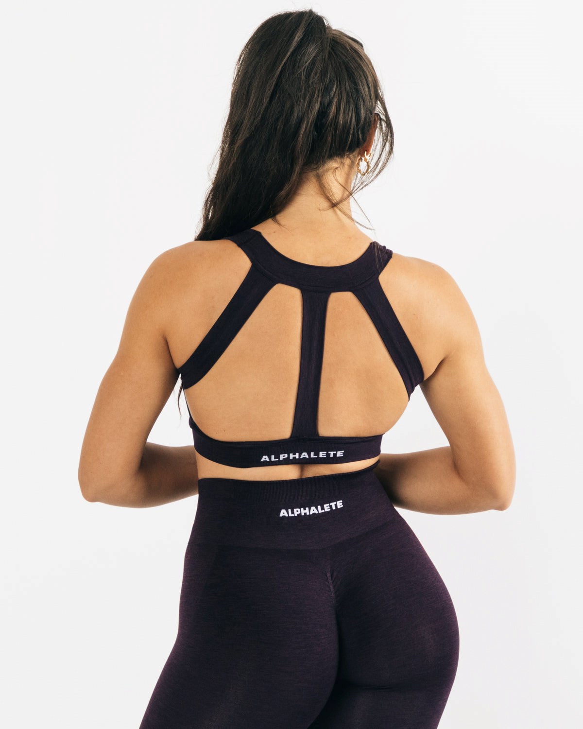 Alphalete High-Impact Seamless Sports Bra Twilight | 31075-RGOS