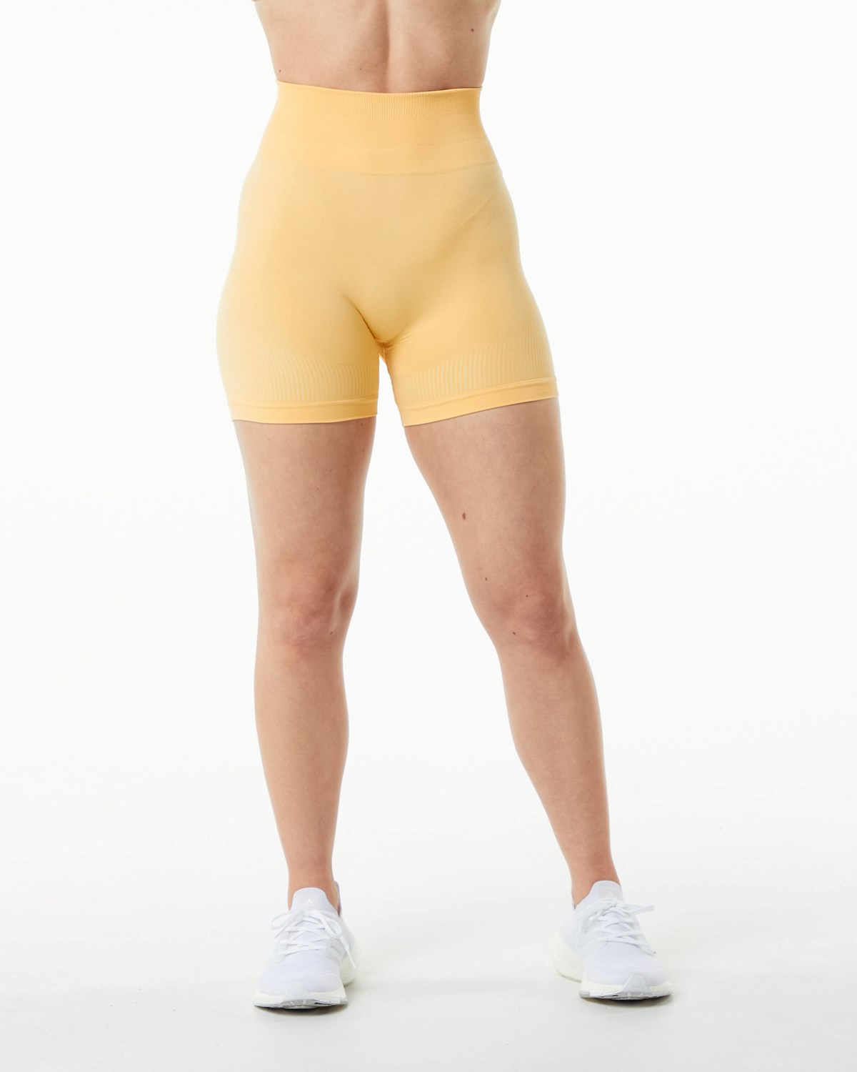 Alphalete High Performance Seamless Krótkie Daffodil | 37208-CMJL