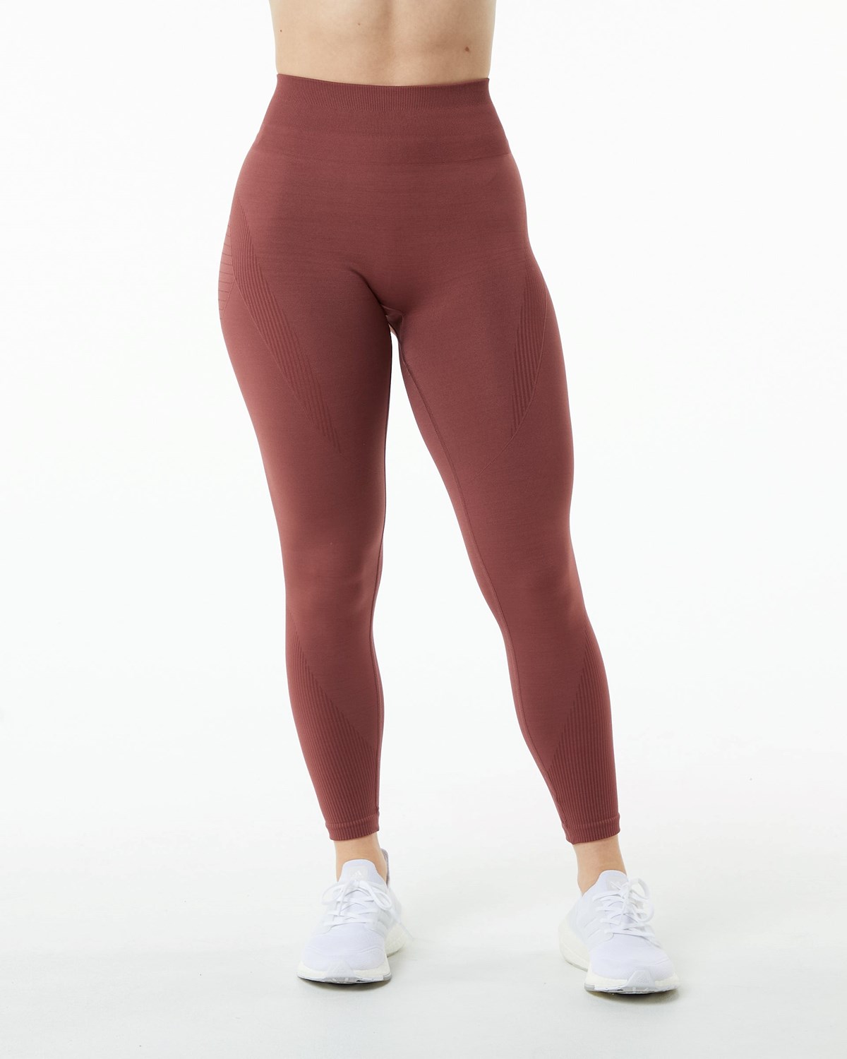 Alphalete High Performance Seamless Legging Gingerbread | 57921-LTOX