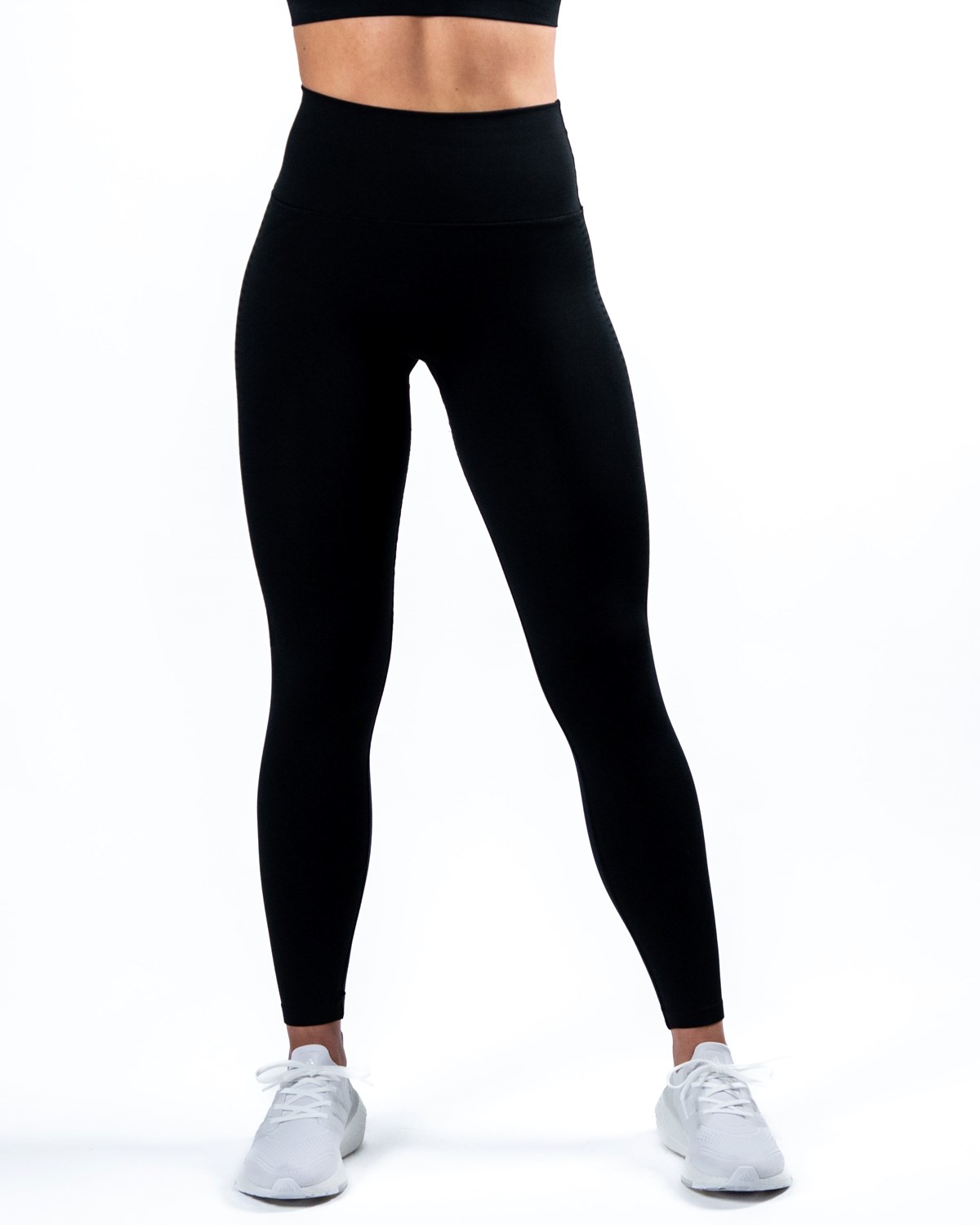 Alphalete High-Performance Seamless Legging Czarne | 73819-WECR